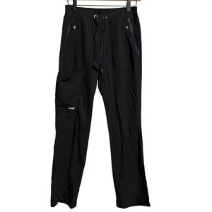 Greys Anatomy by Barco Black‎ Scrub Pants XSP Petite Cargo Drawstring